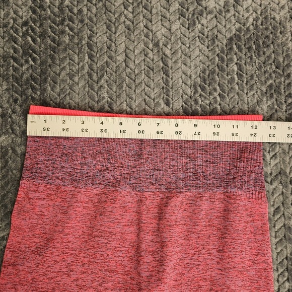 SPANX Ankle Style Medium Seamless Sculpt Leggings Spacedye Coral Punch 50285R - Picture 3 of 7